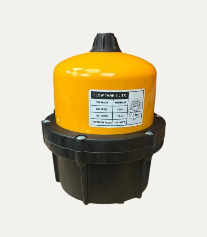 منبع تحت فشار ۳ لیتری فلو تانک Flow Tank منبع تحت فشار ۳ لیتری فلو تانک Flow Tank