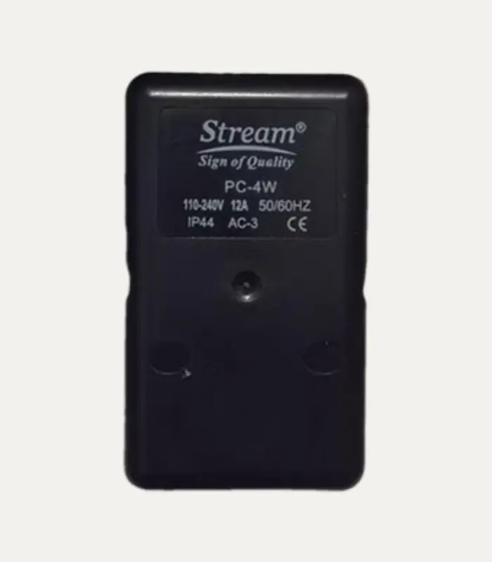 کلید کنترل اتوماتیک پمپ استریم مدل PC4W کلید کنترل اتوماتیک پمپ استریم مدل PC4W